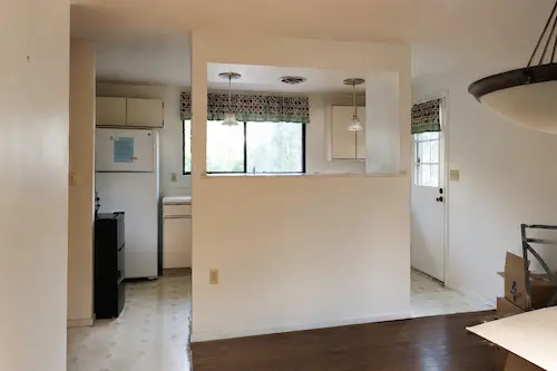 A homeowner's room before the remodel
